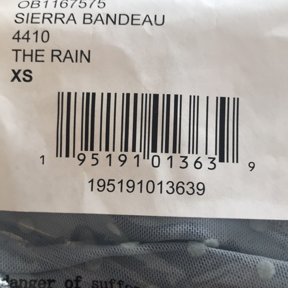 Free People Sierra Mesh Bandeau In the Rain - Picture 8 of 8